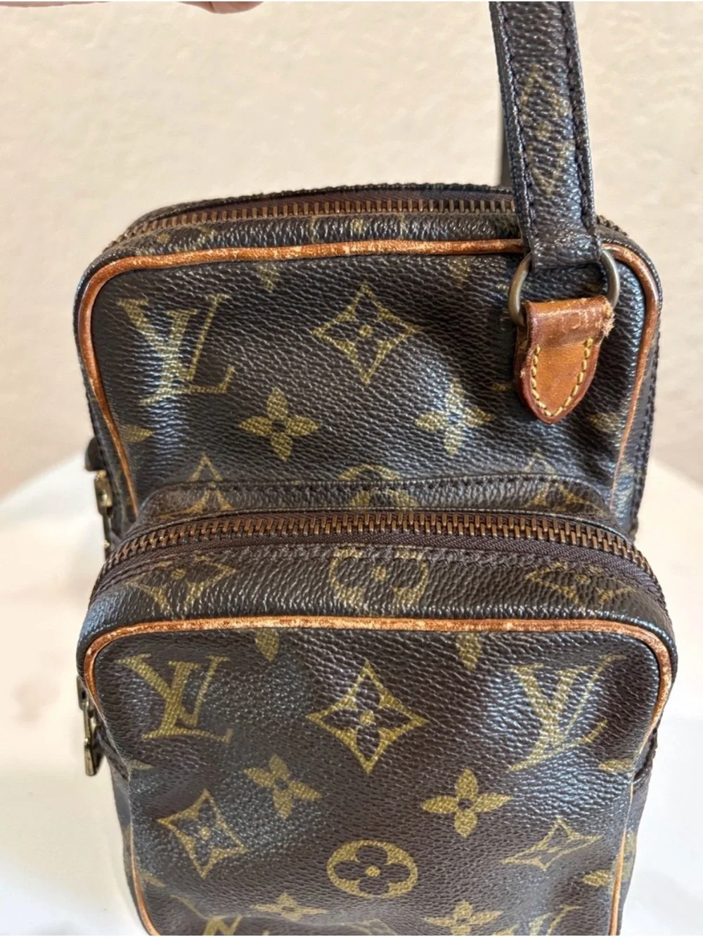 Louis Vuitton 872TH Mini Amazon Brown Monogram LV Shoulder Bag